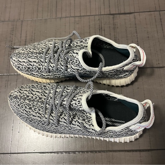 Adidas “YEEZY” BOOST 350 "TURTLE DOVE" sneakers (not authentic) men sz 8 - Picture 12 of 12
